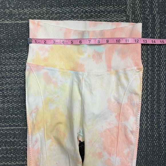 Free People Movement Prisma Rainbow Tie Dye Leggings Size M - Picture 8 of 13